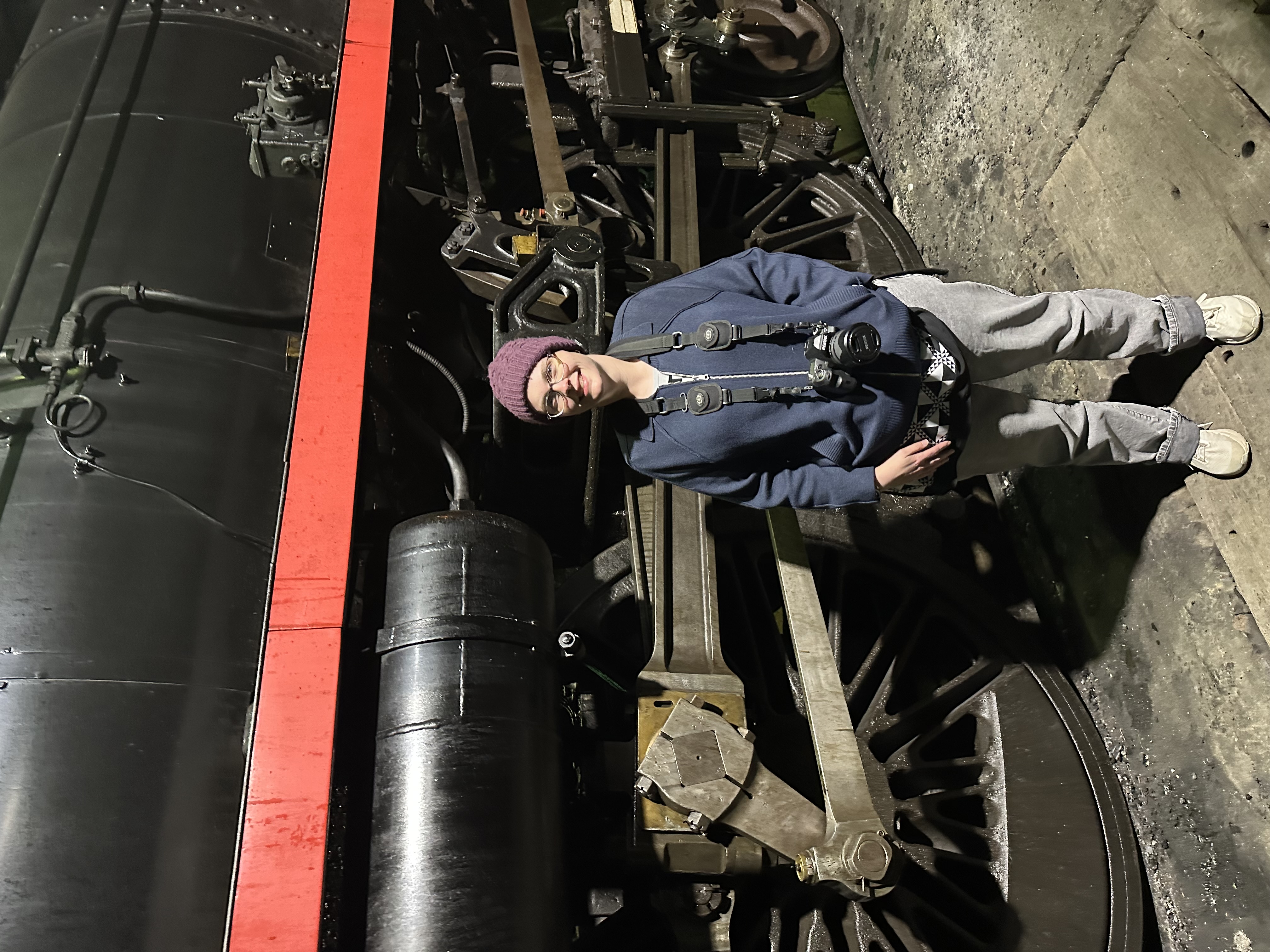 A fun size comparison, 1 Meta = 1 Train Wheel